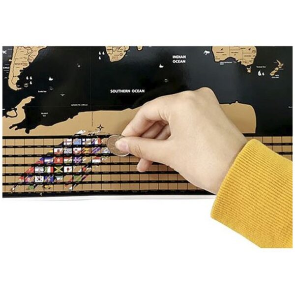 mapa swiata zdrapka z flagami 23443 11