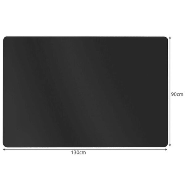 mata ochronna pod krzeslo 90x130cm ruhhy czarna 7