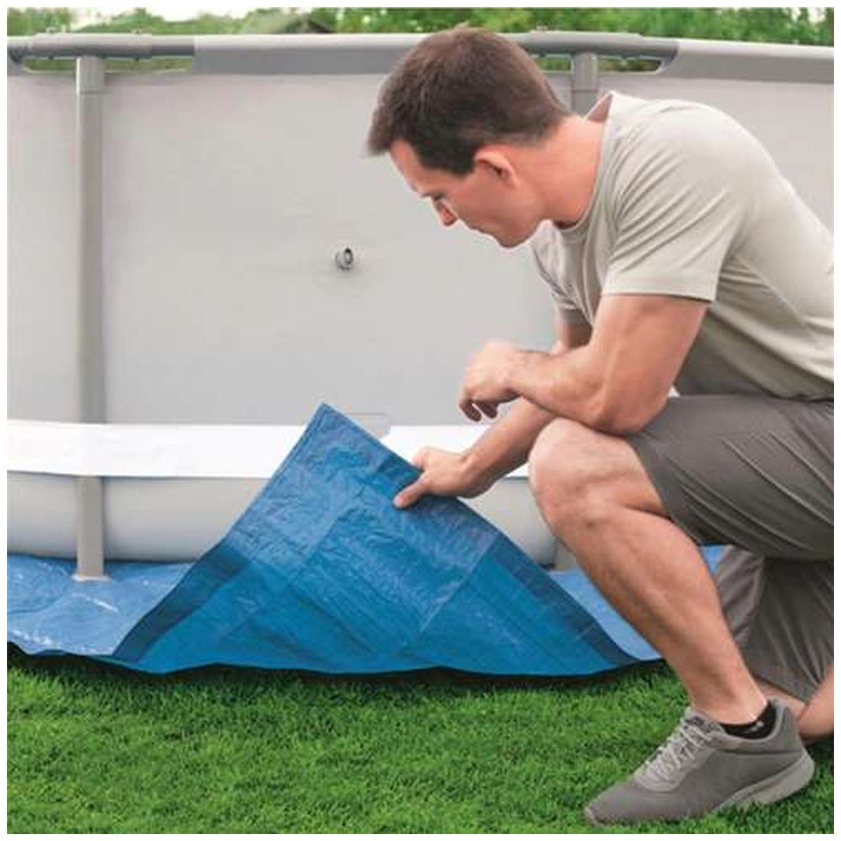 Mata pod Basen 274x274cm – BESTWAY 58000-2 Mata pod Basen 274x274cm – BESTWAY 58000-2