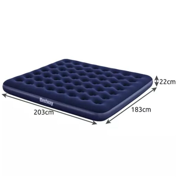 materac dwuosobowy 203x183x22cm bestway 67004 2