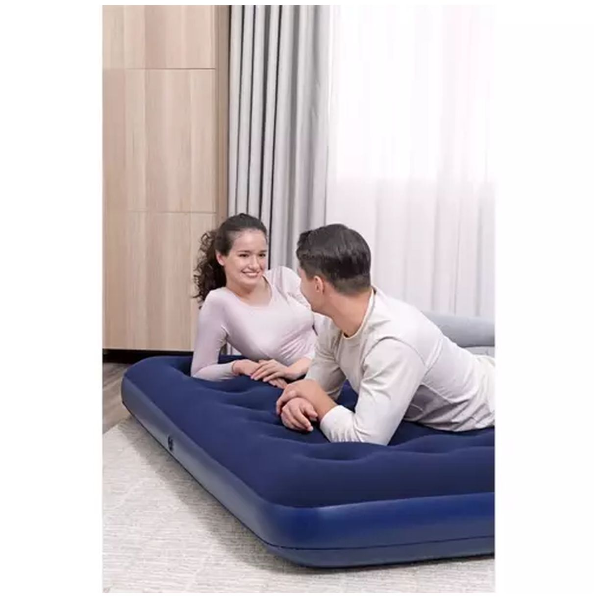 Materac Dwuosobowy 203x183x22cm – BESTWAY 67004-2 Materac Dwuosobowy 203x183x22cm – BESTWAY 67004-2