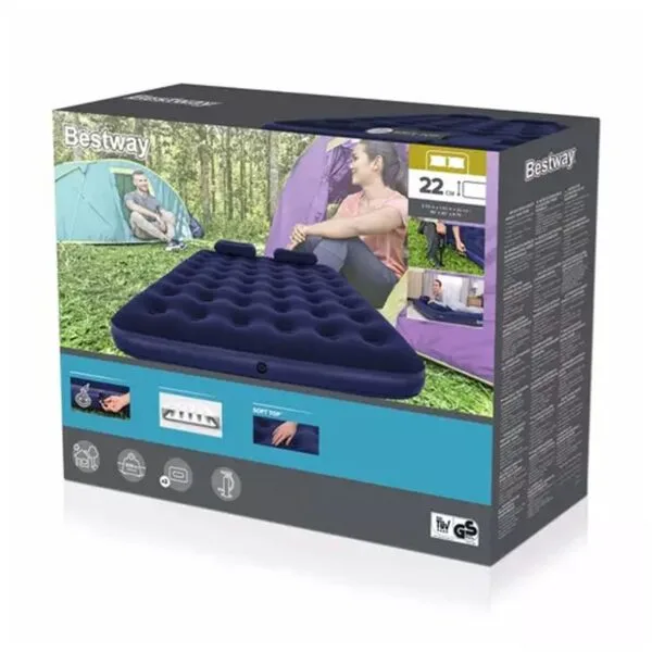materac dwuosobowy z pompka bestway 67374 3