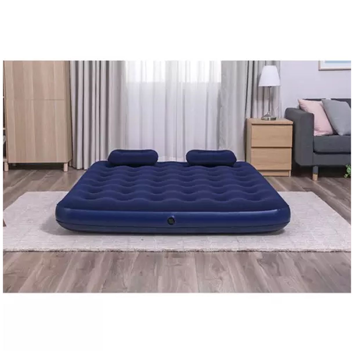 Materac Dwuosobowy z Pompą BESTWAY 67374 - Komfort i Wygoda w Każdym Miejscu-3 Materac Dwuosobowy z Pompą BESTWAY 67374 - Komfort i Wygoda w Każdym Miejscu-3