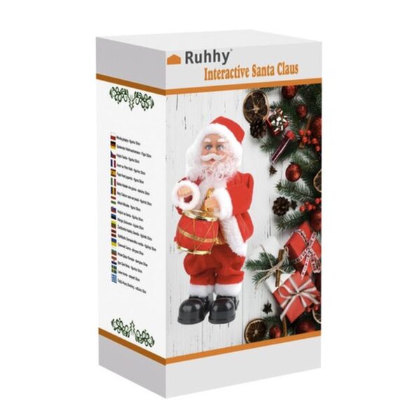 mikolaj grajacy figurka 30cm ruhhy 22162 2