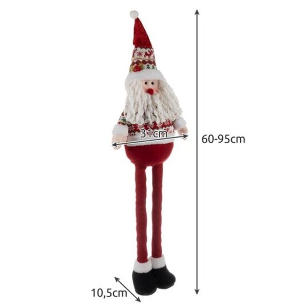 mikolaj swiateczny teleskopowy 95cm ruhhy 22340 3