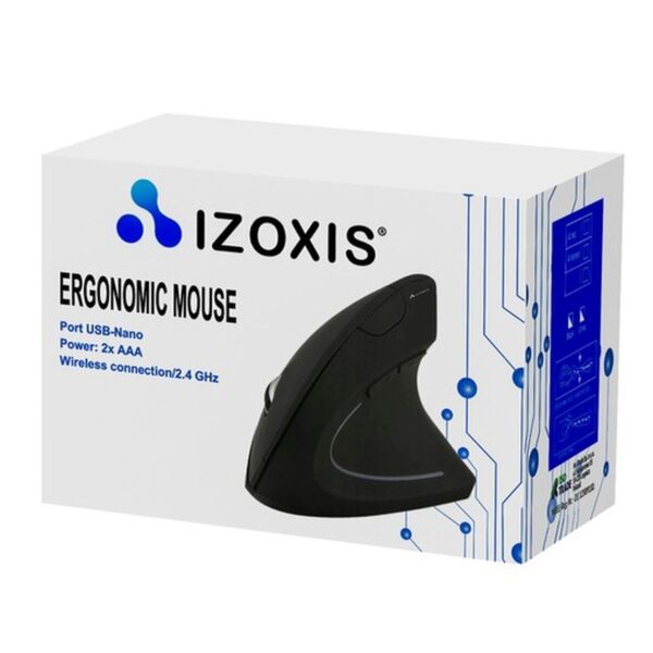 mysz bezprzewodowa pionowa izoxis 21799 5
