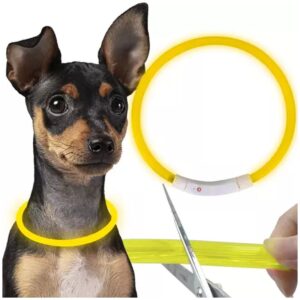 obroza swiecaca led regulowana purlov 21631 1