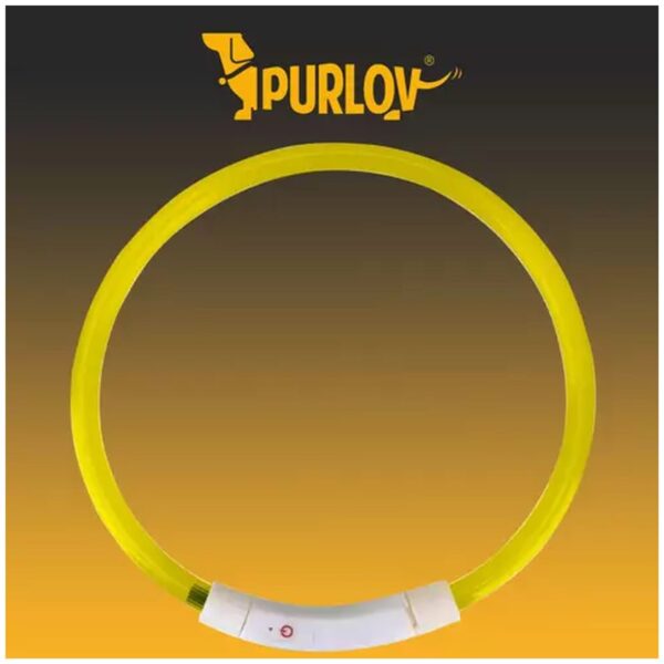 obroza swiecaca led regulowana purlov 21631 6