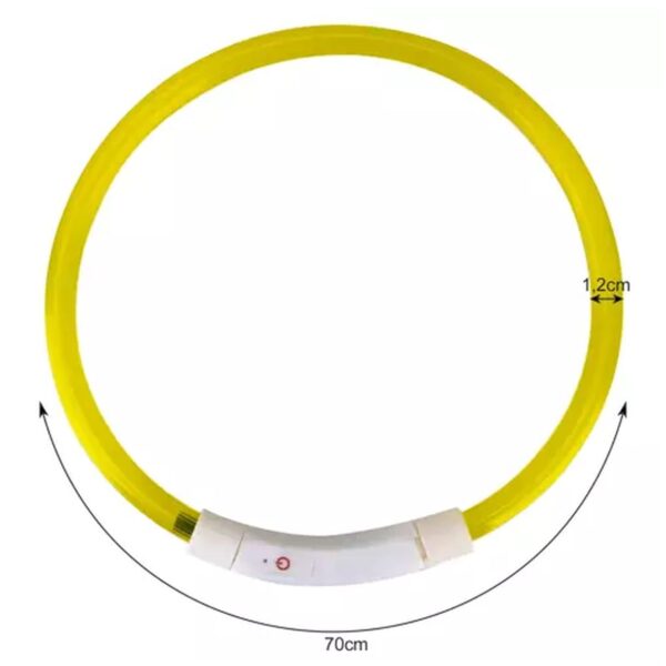 obroza swiecaca led regulowana purlov 21631 7