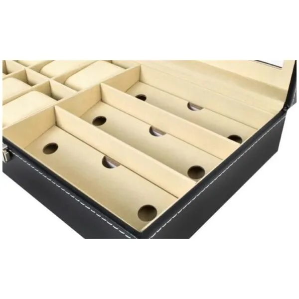 organizer na zegarki i okulary czarny 6