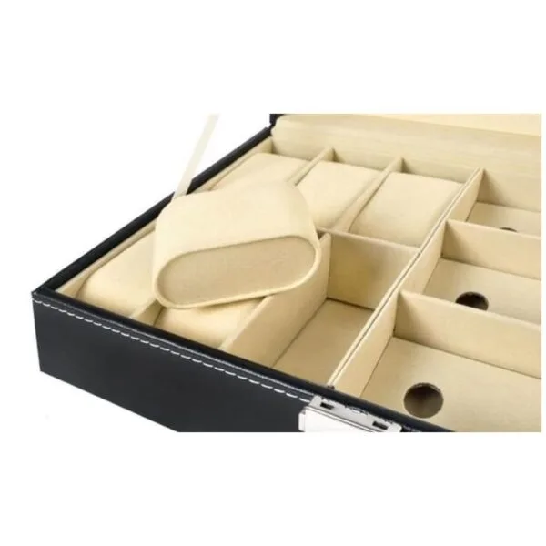 organizer na zegarki i okulary czarny 7