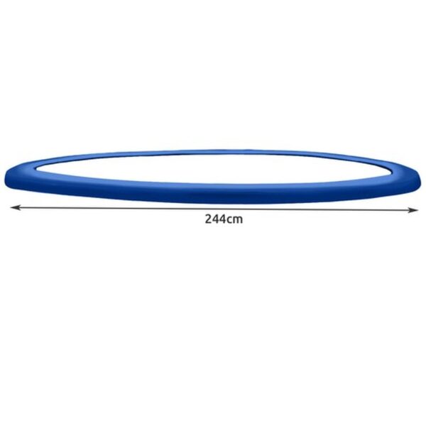 oslona sprezyn do trampoliny 244cm niebieska 6