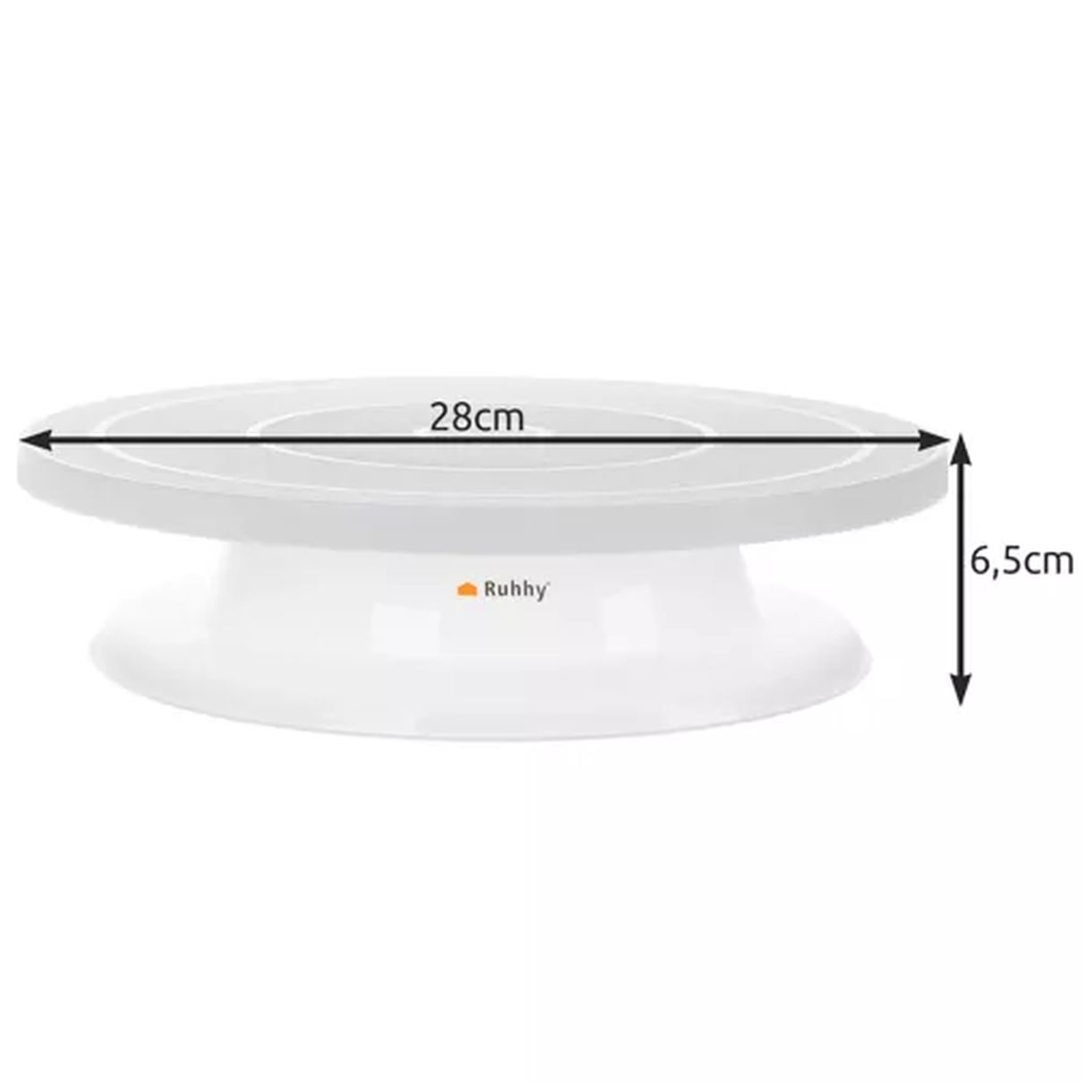 Patera Obrotowa z 3 Szpatułkami do Dekoracji Ciast - Idealna do Cukierniczych Kreacji-1 Patera Obrotowa z 3 Szpatułkami do Dekoracji Ciast - Idealna do Cukierniczych Kreacji-1