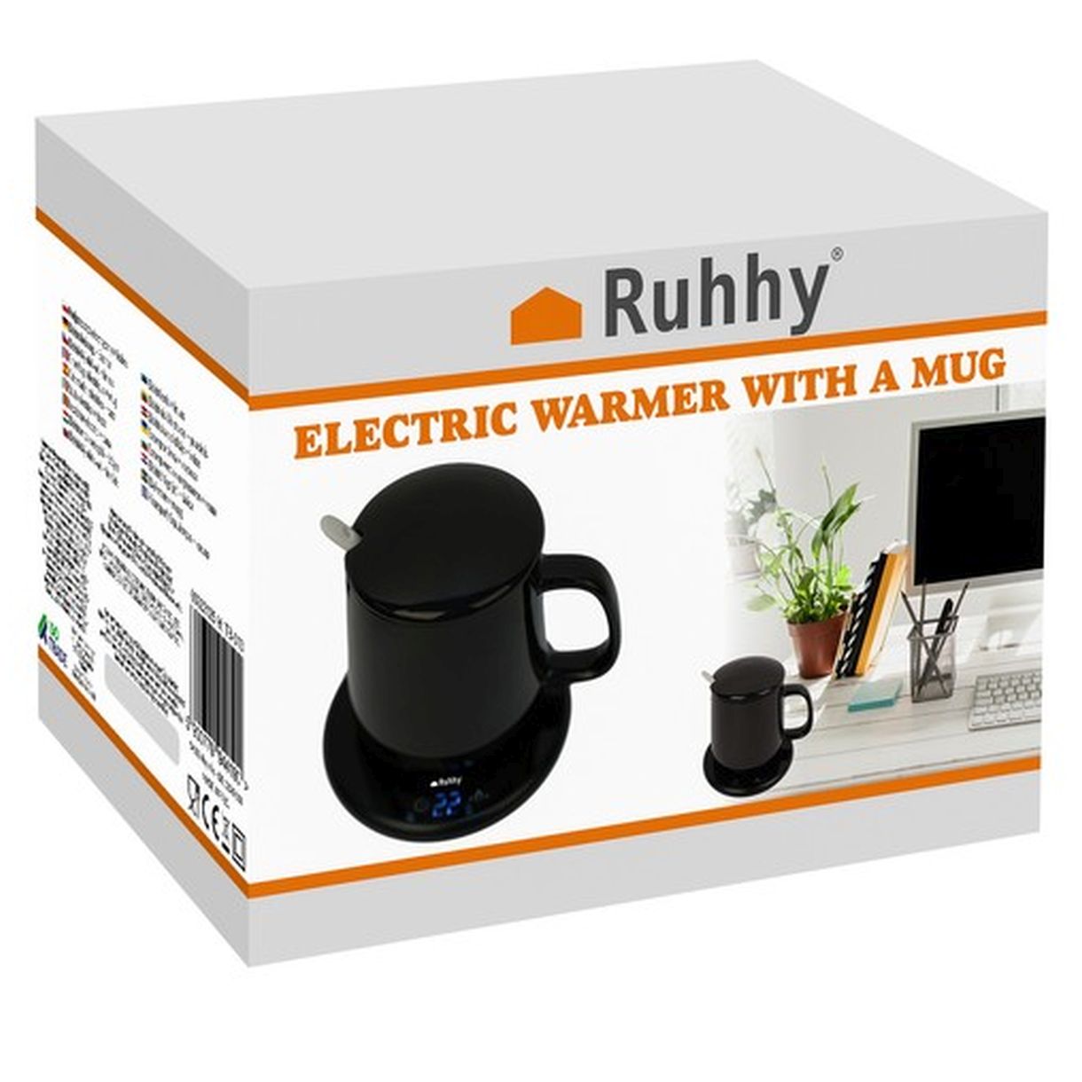 Podgrzewacz Elektryczny + Kubek Ruhhy 22125 - Idealne Rozwiązanie dla Ciebie-1 Podgrzewacz Elektryczny + Kubek Ruhhy 22125 - Idealne Rozwiązanie dla Ciebie-1