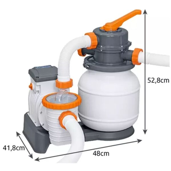 pompa piaskowa do basenu 5678lh bestway 58497 14