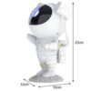 projektor gwiazd led astronauta izoxis 21857 4