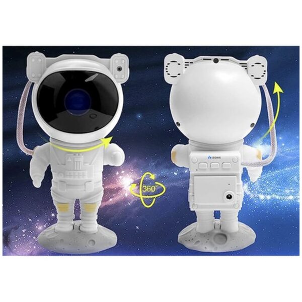 projektor gwiazd led astronauta izoxis 21857 6