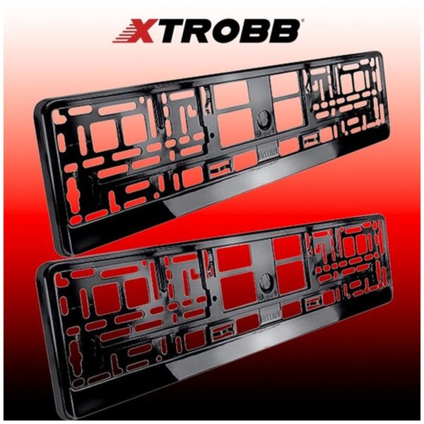 ramka pod tablice rejestracyjna 2szt xtrobb 22028 5
