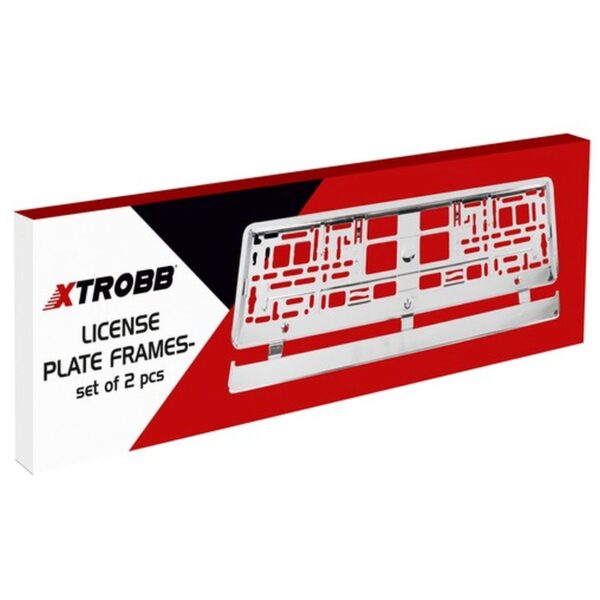 ramka pod tablice rejestracyjna 2szt xtrobb 22048 2