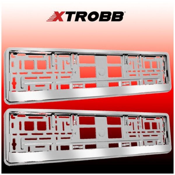 ramka pod tablice rejestracyjna 2szt xtrobb 22048 5