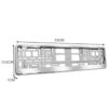 ramka pod tablice rejestracyjna 2szt xtrobb 22048 9
