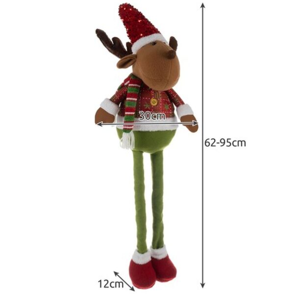 renifer swiateczny teleskopowy 95cm ruhhy 22329 3