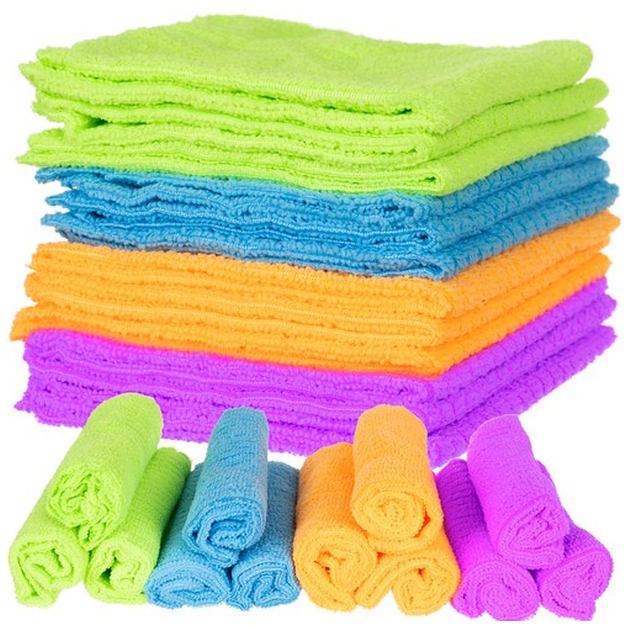 Ściereczki z Mikrofibry - Zestaw 12szt.-3 Ściereczki z Mikrofibry - Zestaw 12szt.-3