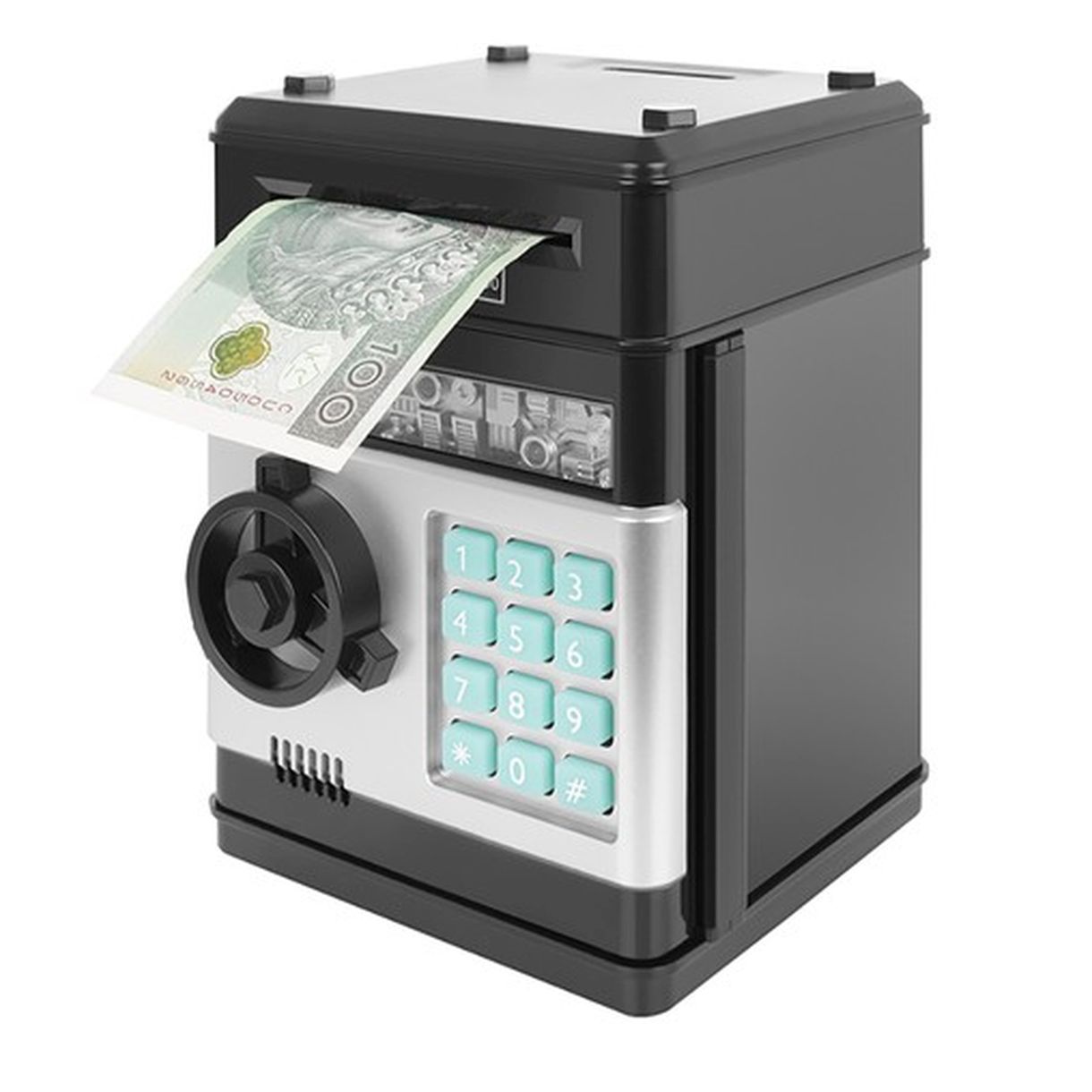 Skarbonka Sejf – Bankomat Elektroniczny 23545 - Bezpieczne Oszczędzanie dla Dzieci-2 Skarbonka Sejf – Bankomat Elektroniczny 23545 - Bezpieczne Oszczędzanie dla Dzieci-2
