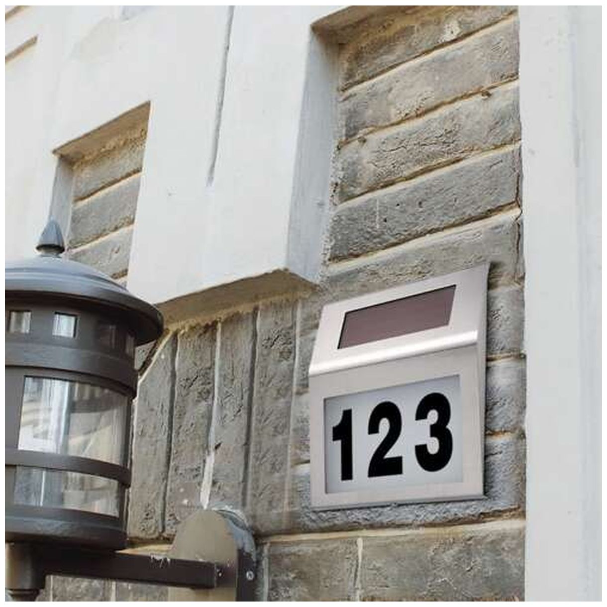Solarny Numer Domu Izoxis 24357 - Nowoczesne Podświetlenie dla Twojego Domu-2 Solarny Numer Domu Izoxis 24357 - Nowoczesne Podświetlenie dla Twojego Domu-2