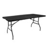 stol ogrodowy skladany czarny 180cm 5