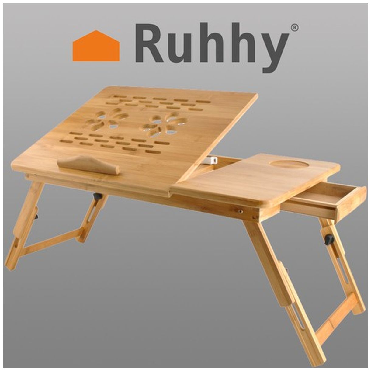 Bambusowy Stolik Pod Laptopa S23452 - Wygoda i Funkcjonalność-1 Bambusowy Stolik Pod Laptopa S23452 - Wygoda i Funkcjonalność-1