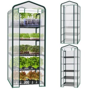 szklarnia foliowa mini 5 polek 23359 1