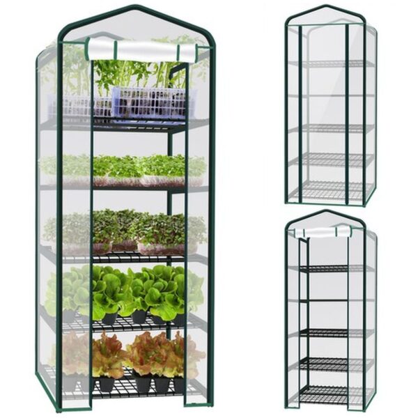 szklarnia foliowa mini 5 polek 23359 1