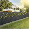 tasma ogrodzeniowa 19cmx26m 700gm2 antracyt 23909 6