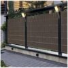 tasma ogrodzeniowa 19cmx35m 450gm2 brazowa 23702 6