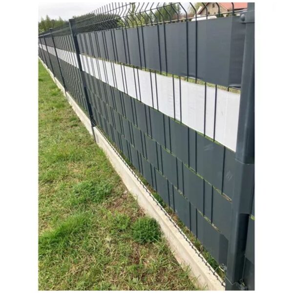 tasma ogrodzeniowa 19cmx35m 450gm2 szara 23697 16