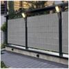 tasma ogrodzeniowa 19cmx35m 450gm2 szara 23697 5