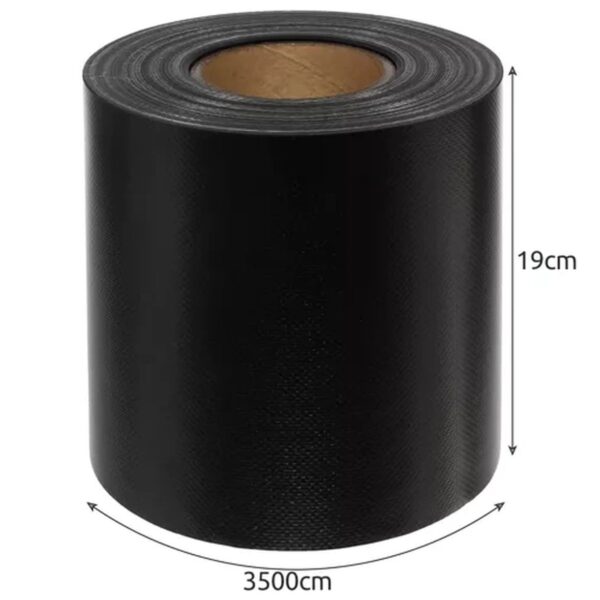 tasma ogrodzeniowa 19cmx35m 630gm2 antracyt 23703 16