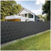 tasma ogrodzeniowa 19cmx35m 630gm2 antracyt 23703 4