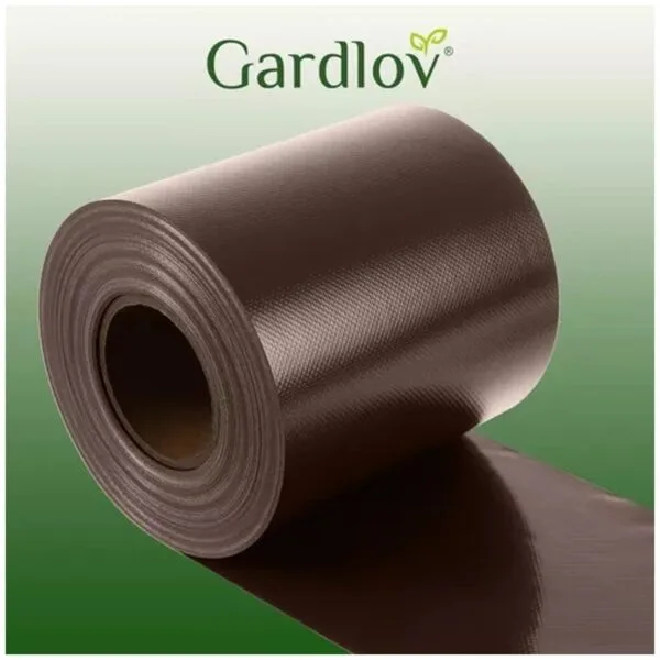 tasma ogrodzeniowa 19cmx35m 630gm2 brazowa 23707 14