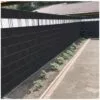 tasma ogrodzeniowa 19cmx35m 630gm2 czarna 23705 4