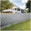 tasma ogrodzeniowa 19cmx35m 630gm2 szara 23704 15