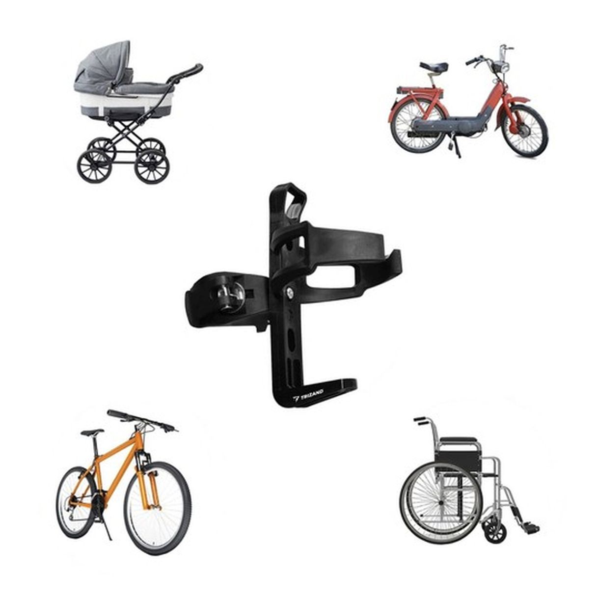 Uchwyt Rowerowy na Bidon Trizand 21205 - Niezbędny Element dla Każdego Rowerzysty-3 Uchwyt Rowerowy na Bidon Trizand 21205 - Niezbędny Element dla Każdego Rowerzysty-3