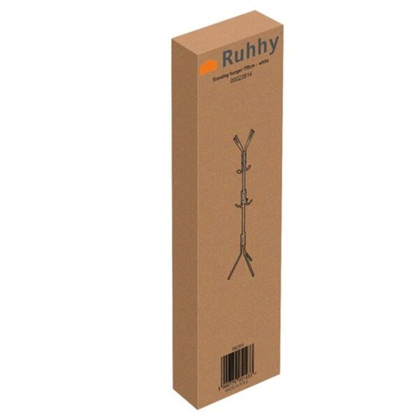 wieszak stojacy 170cm bialy ruhhy 23814 10