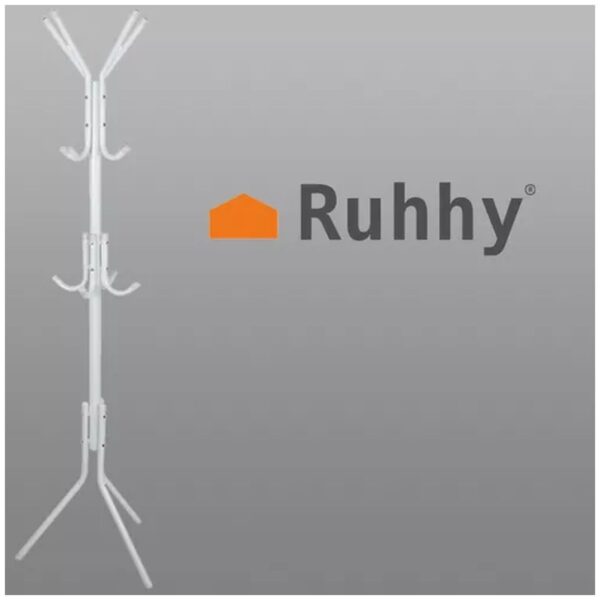 wieszak stojacy 170cm bialy ruhhy 23814 2