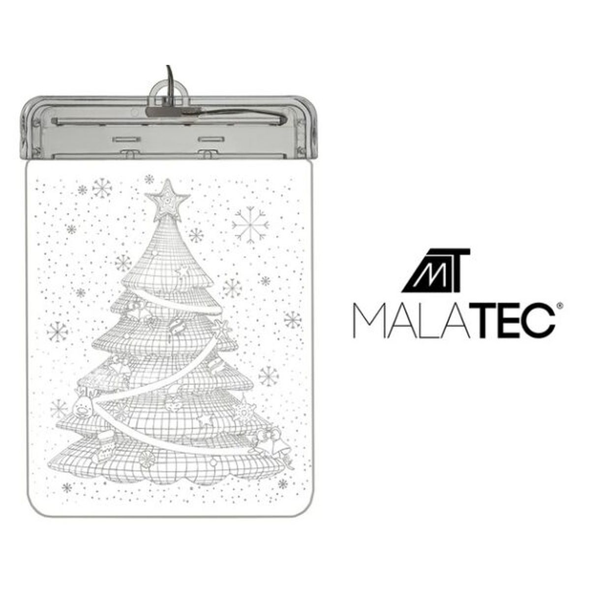 Witraż LED 3D - Choinka - Idealna Ozdoba na Święta-2 Witraż LED 3D - Choinka - Idealna Ozdoba na Święta-2