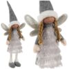wrozka figurka swiateczna szara ruhhy 22343 1