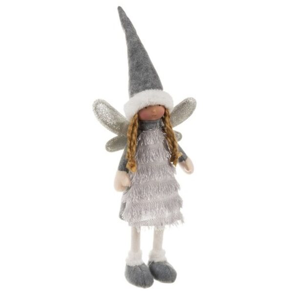wrozka figurka swiateczna szara ruhhy 22343 2