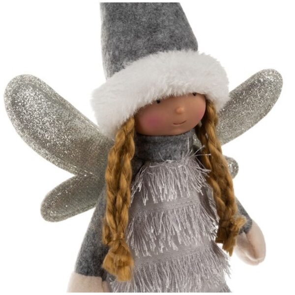 wrozka figurka swiateczna szara ruhhy 22343 3