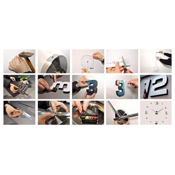zegar scienny diy ruhhy 22143 12